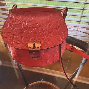 Patricia Nash Veneto Coral Crossbody Bag
